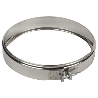 Обжимной хомут — 230 — раструб — нерж 0,5 мм