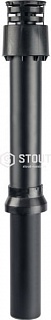 Элемент дымохода конденсац.DN60/100 м/п PP-PP (SCA-8610-010111) STOUT