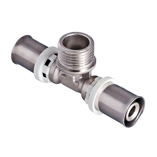 Тройник н/р 16-1/2"M-16 пресс VRKT163M Vieir (150/10)