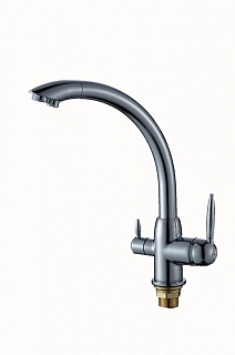 Смеситель д/кухни G-lauf (GOP18-A093) ф40 лат. под фильтр 