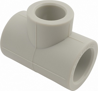 Тройник редуцир. 110*50*110 серый (1/2) ПРО АКВА (PA14586РG)