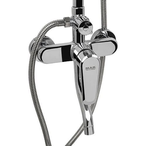 MAK - Душевая система  АБС пластик хромированный (код: 3066)