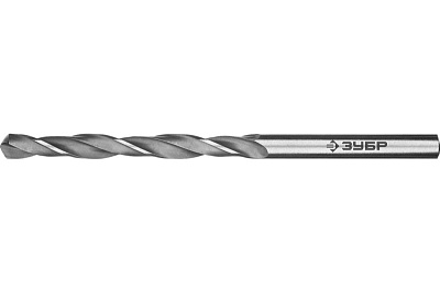 Сверло по металлу, сталь Р6М5, класс В, d=2,4*57 мм ЗУБР ПРОФ-В 29621-2.4