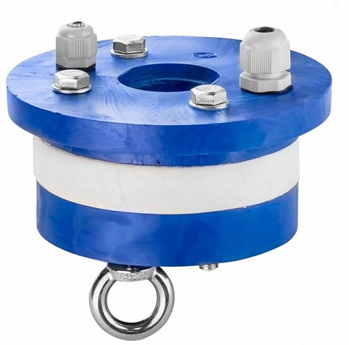 Оголовок ОС 125 пластик проходной (труба 32мм) (Леоком)