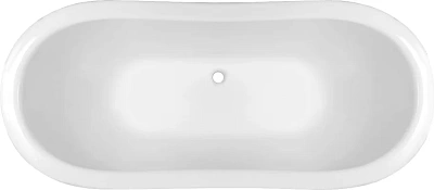 Ванна литьевой мрамор Эстет Бостон отдельностоящая + обрешетка без ножек