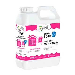 Реагент д/промывки систем отопления на воде с ?5°Ж Cleaner804 R 1л