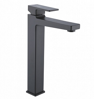 Смеситель д/раковины ROSE высокий черный R2811H