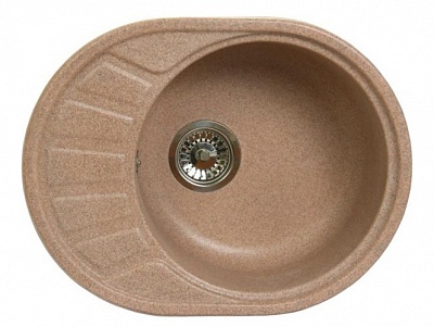 Мойка гранит FOSTO КМ 58-45 (персик 800) с сифоном