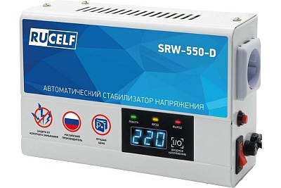 Стабилизатор напряжения релейный RUCELF SRW-550-D