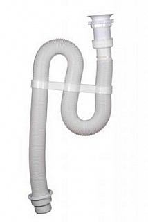 Сифон-гофра (белый)  VIR  А-311 1¼" Ø50/40 мм 30980311