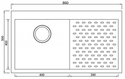 Кухонная мойка Seaman Eco Marino SMV-Z-860PR