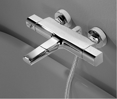 Универсальный смеситель для ванны с термостатом, Uniterm, IDDIS, UNISB02i74WA