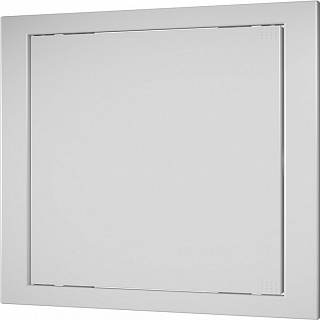 Сантехнические люки Л3030Р 300х300 (316х316) с фланцем и ручкой  (18)