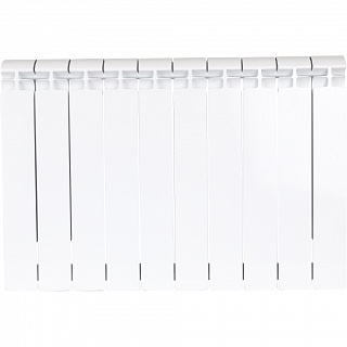 Радиатор бимет. ALPHA 12 сек (SRB-2310-050012) Stout . ВЫГОДА