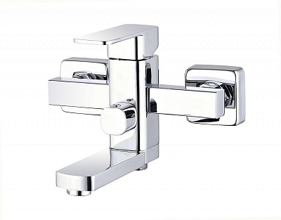 Смеситель д/ванны G-lauf (NEB3-A123) ф35 короткий излив (8)