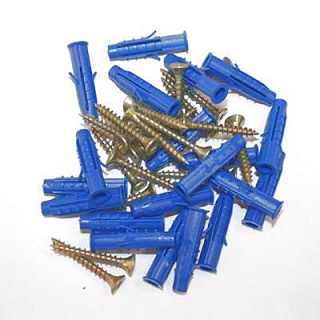 Набор №1 (дюбель-ёж 6,0*35+шуруп 4,0*35) (15) (арт.1283)