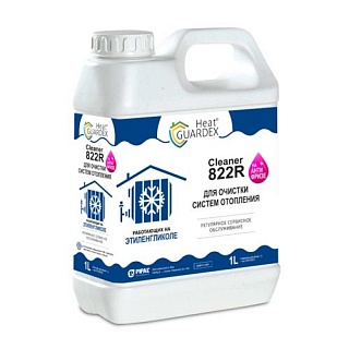 Реагент д/промывки систем отопления (антифриз этиленгликоль) Cleaner822 R 1л (больше не будет см.810)
