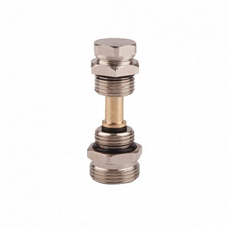 Клапан коллекторный настроечн. с переходн. ниппелем (установочн.ком.)  VR1110  ViEiR  (30/1шт)