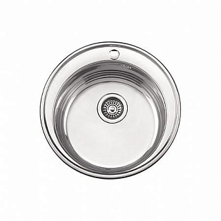 Мойка нерж врезная  MELANA D510 (0,8х180) (12) 001t 