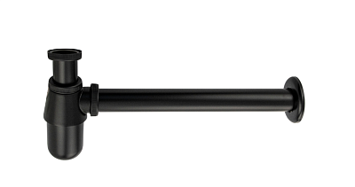 Сифон BRIMIX Черный нижняя часть (8716)