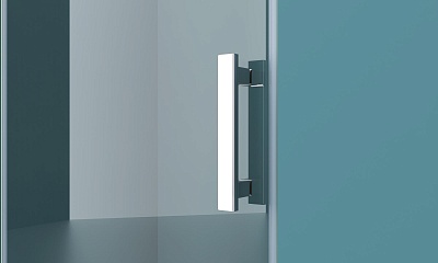 Дверь для душа BelBagno KRAFT-B-12-60/30-C-Cr-R + AEK-WLM-45-Cr (петли справа)