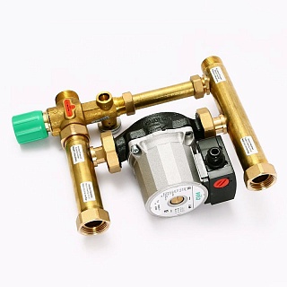 Насосно-смесительная группа 1" MultiMix с насосом Wilo RS 25/6-130 (476G1500) Uni-Fitt