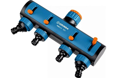 Распределитель GRINDA Proline TS-4 4-х позиционный, из ударопроч.пластмассы (8-426313_z02) 