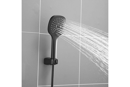 Душ. система ROSE встраиваемая 3 в1 черный R2835H
