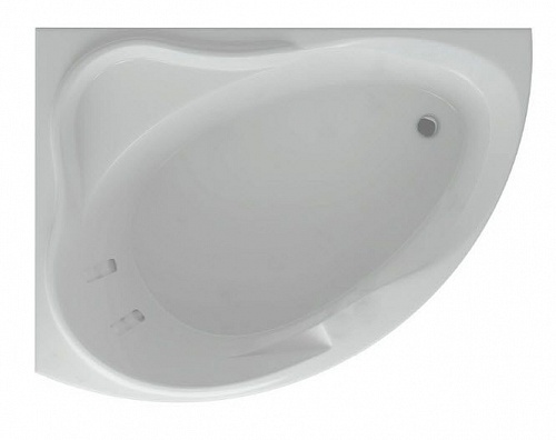 Ванна акриловая Альтаир асимметричная левая  (экран+сифон)