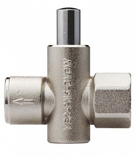 Клапаны кнопочные VE2-2-G1/2 для установки манометра (давление до 5 бар) 