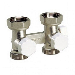 Узел нижн.подк-я Н-образный прямой 3/4х3/4 для однотрубной М182 (М172) 3/4 (69162700 ) Luxor АКЦИЯ!!