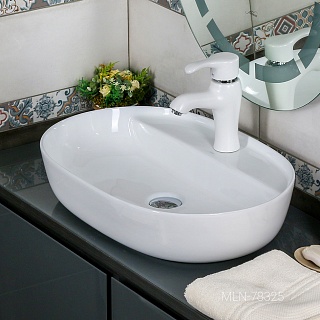 Умывальник фигурный 78325 MELANA