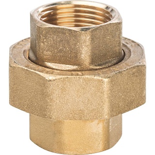 Американка  3/4" г/г  ЛАТ. коническое соединение "металл по металлу" (10/40) (SFT-0033-000034) STOUT