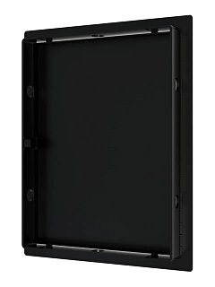 Сантехнические люки L1520N BLACK с магн. замком 150х200 (172х222) с фланцем (36)