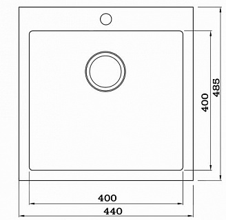 Кухонная мойка Seaman Eco Marino SMV-440