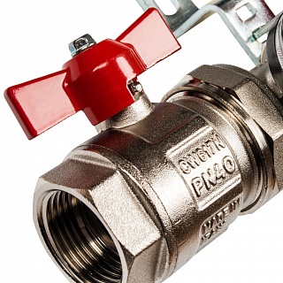 Коллектор 8-вых. нерж.ст. с расходомер. (SMS 0907 000008) STOUT