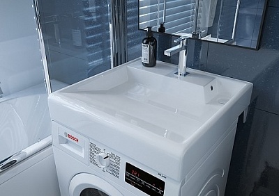  Умывальник на стиральную машину "Престиж" с/отв. 60*60 в компл