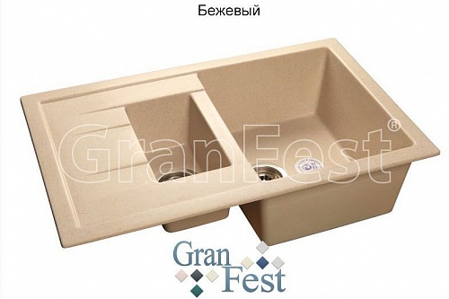 Кухонная мойка Granfest  Quadro GF-Q775KL