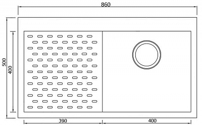 Кухонная мойка Seaman Eco Marino SMV-Z-860PL
