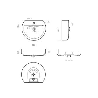 Умывальник "BEST" бел. (Самара) 