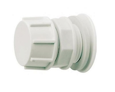 Отвод из бака в сборе ПЛАСТИК Green Helper VR1-1/4" 