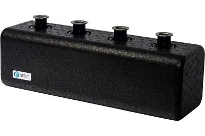 Коллектор распределительный 2 контура с гидравлическим разделителем DN25 (SDG-0018-004002) STOUT