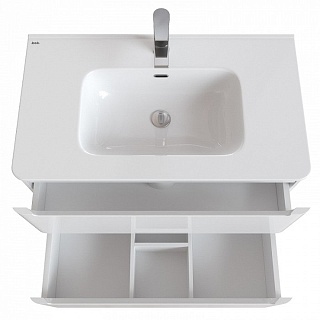Комплект мебели 80 "Edifice-80"  подвесная 2 ящика белая арт.EDI80W0i95K IDDIS (ум.IDDIS 0138000i28)