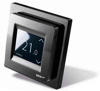 Терморегулятор DEVIreg Touch черный,сенсорный 140F1069