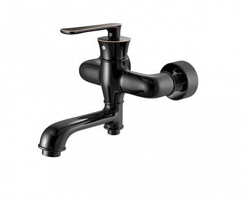 Смеситель д/ванны Haiba HB60181-7 черный