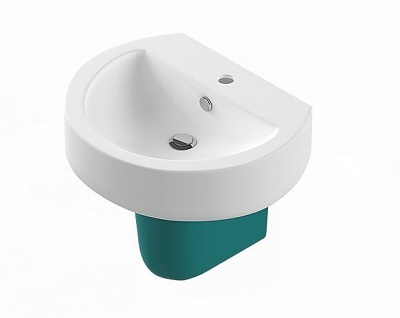 Умывальник с полупьед."SL Best-55 Color  Sea"  (Самара) 