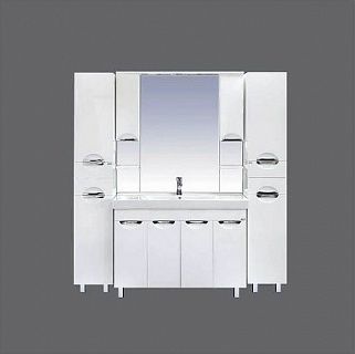 Комплект мебели 120 "София-120" напольная 2дв.+3 ящ.  MISTY  (ум.MISTY-120 на 2 чаши) 