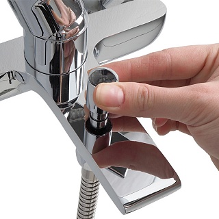 Смес. д/ванны Edifice короткий излив EDISB00i02WA Edifice без аксессуаров (8269) АКЦИЯ!!