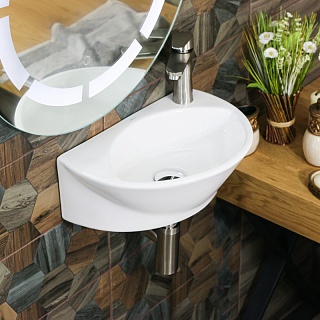 Умывальник фигурный MLN-320345 MELANA 