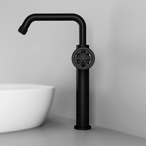 Смеситель для настольного умывальника, черный, Grange, IDDIS, GRABLR1i01